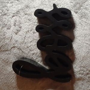 BOSS BLACKWOODEN DESIGN SIGN NEW